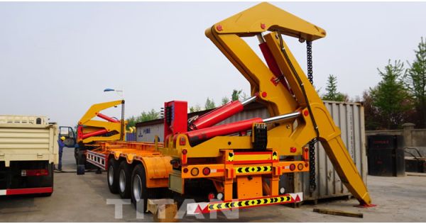 How to operate TITAN 40FT Side Loader trailer ?