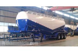3 Axle 55CBM Bulk Cement Trailer will be sent to Congo