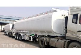 50000 Liters Fuel Tanker Trailer will be sent to Tanzania