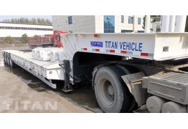 4 Axle Low Loader Trailer 100 Ton will be sent to Congo