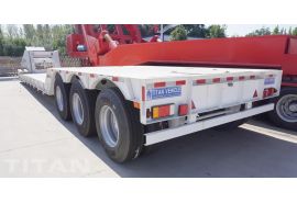 80 Ton Lowboy Gooseneck Trailer will be sent to Zimbabwe