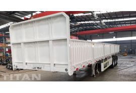 Tri Axle Drop Side Trailer will be sent to Zambia