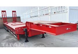 4 Axle 80 Ton Low Bed Truck will be sent to Mauritania