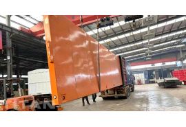 3 Axle Truck with Flatbed Trailer will be sent to Guinea