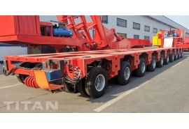 Goldhofer SPMT Modular Trailer will be sent to Kenya