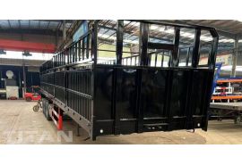 60 Ton Fence Cargo Truck Semi Trailer will be sent to Zimbabwe