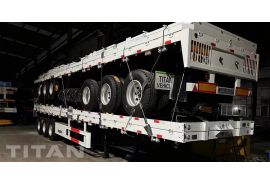 3 Units Triaxle Trailer with Side Board will be sent to Senegal