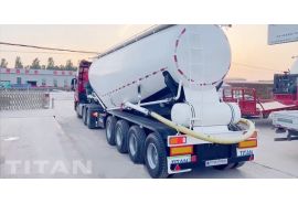 4 Axles 60M3 Cement Bulker Trailer will be sent to Congo