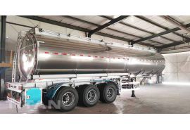 3 Axles 45000L Aluminum Tankers Trailers will be shipped to Zimbabwe Harare