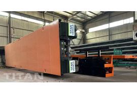 40Ft Tri axle Flat Deck Trailer will be shipped to Cayman Islands