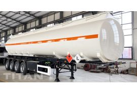 4 Axles Petroleum Tanker Trailer will be shipped to Uganda