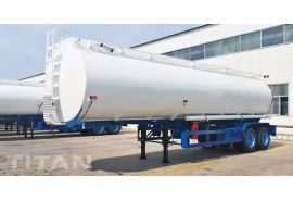 2 Axles 38000L Semi Tankers Trailers will be transported to Malta