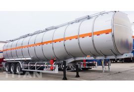 3 Axles 55000L Stainless Tanker Trailer will be sent to Saudi Arabia