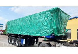 3 Axle 50T Hydraulic Tipper Trailer is ready to shipped to Benin