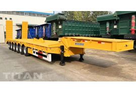 100T 6 Axle Heavy Haul Trailer will be transported to Kenya Mombasa