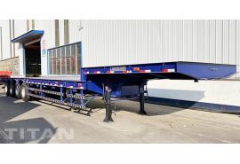 4 Axle Extendable Drop Steck Trailer will be sent to Vietnam 