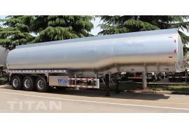 Tri Axle 45000 Liters Fuel Tanker Semi Trailer will be sent to Dominica
