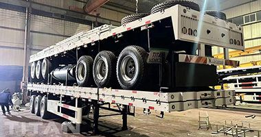50 Ton Tri Axle Side Board Trailer will be sent to Philippines