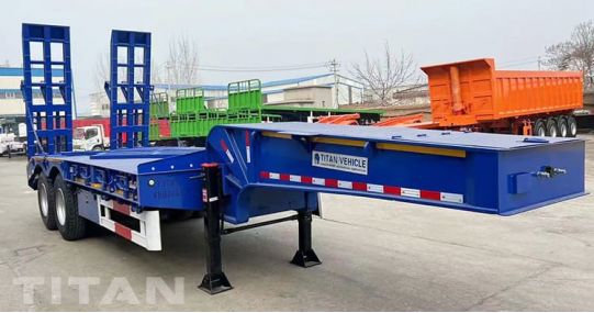 40T 2 Axle Low Loader will be sent to Zimbabwe