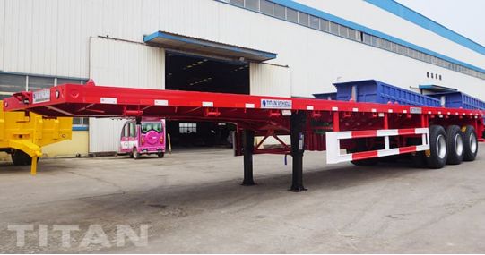 40 Foot Flatbed Trailer Tri Axle will be shipped to Costa Rica