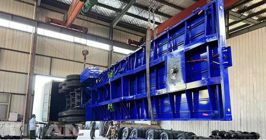 12M Flatbed Trailer 3 Axle will be shipped to Jamaica