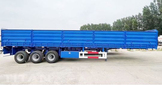 Tri Axle 50 Ton Flatbed with Removable Sides will be sent to Zambia