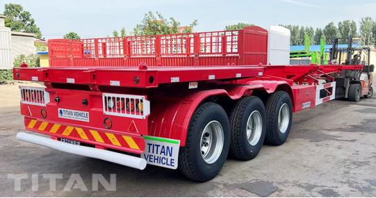 3 Axle Container Chassis 40Ft will be shipped to Senegal