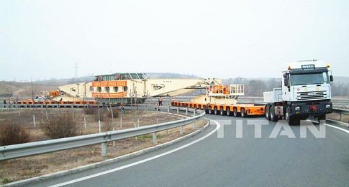 Self propelled modular transporter trailer for sale