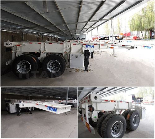Container Chassis Trailer for Sale - 20ft/40ft Container Chassis Trailer Characteristics