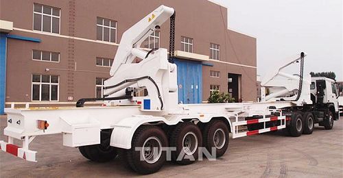 37 Ton Side Lifter Trailer for Sale Manufacturer
