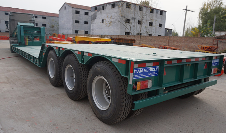 3 axle 80 ton removable gooseneck trailer