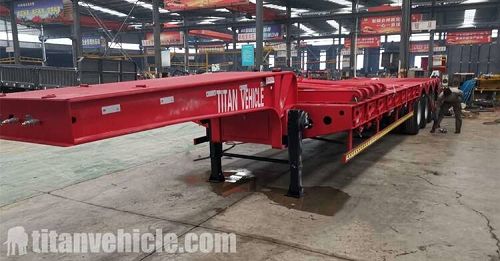 Low Loader Semi Trailer Price