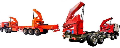 Side Lifter Truck Trailer for Sale Price Manufacturer