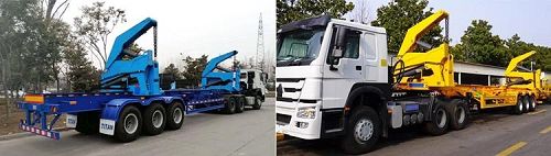 20/40Ft Side Lifter Trailer for Sale Price