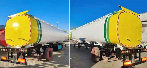54000 Liters Crude Oil Tanker Trailer for Sale in Kenya