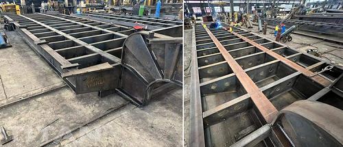 4 Axle Low Loader Trailer 100 Ton for Sale in Mauritius