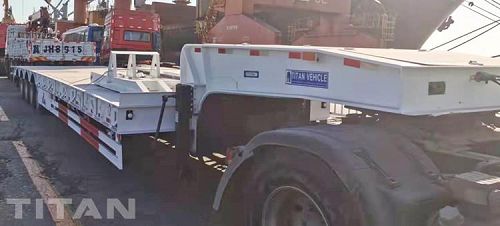 4 Axle Low Loader Trailer 100 Ton for Sale in Mauritius