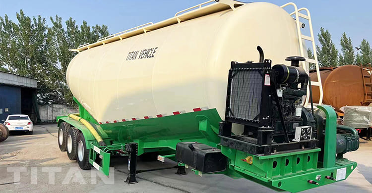 40 cubic cement tanker trailer