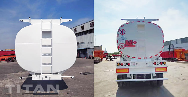 tri axle 45000ltrs tanker trailer