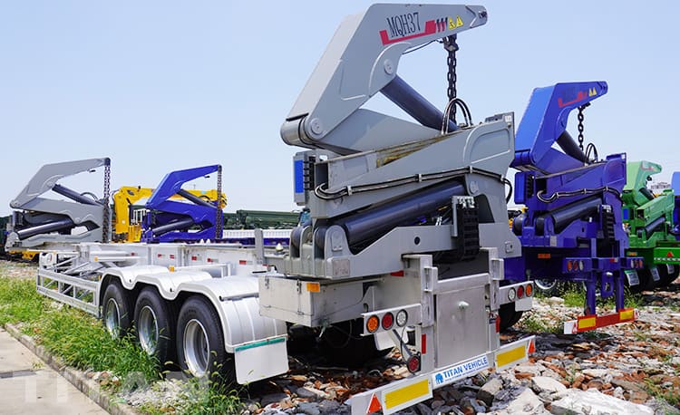 40ft self loading trailer