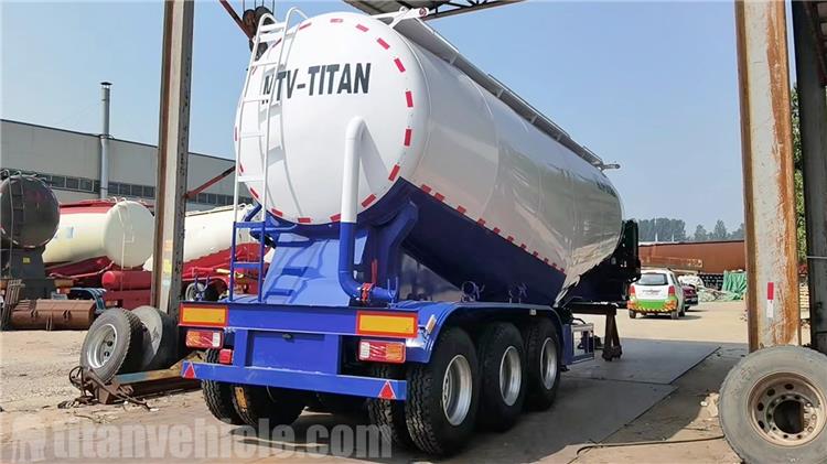 Tri Axle 35CBM Cement Tanker Trailer for Sale In Philippines