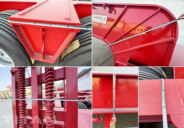 150 Ton 3 Line 6 Axle Hydraulic Lowbed Trailer for Sale in Guyana