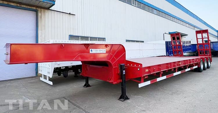 150 Ton 3 Line 6 Axle Hydraulic Lowbed Trailer for Sale in Guyana