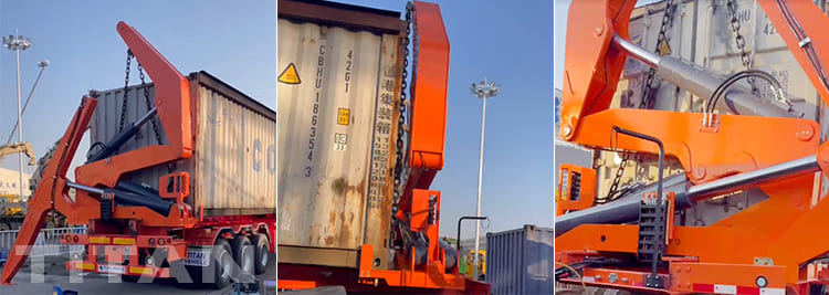 40 Ton 40Ft Container Side Loading Trailer for Sale in Guyana