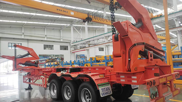 40 Ton 40Ft Container Side Loading Trailer for Sale in Guyana