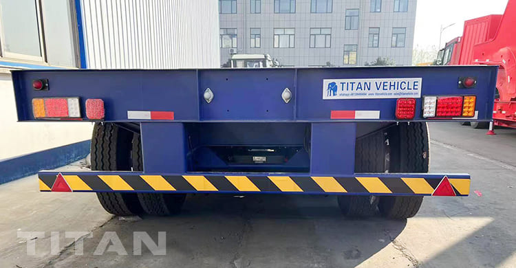 4 Axle Extendable Drop Steck Trailer for Sale in Vietnam 