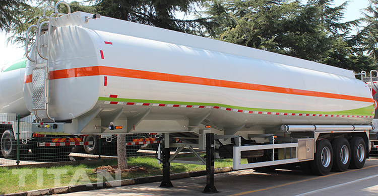 3 Axle 40000 Liters Petrol Tanker Trailer for Sale in Cote d'Ivoire