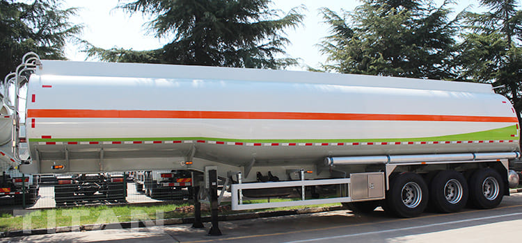 3 Axle 40000 Liters Petrol Tanker Trailer for Sale in Cote d'Ivoire