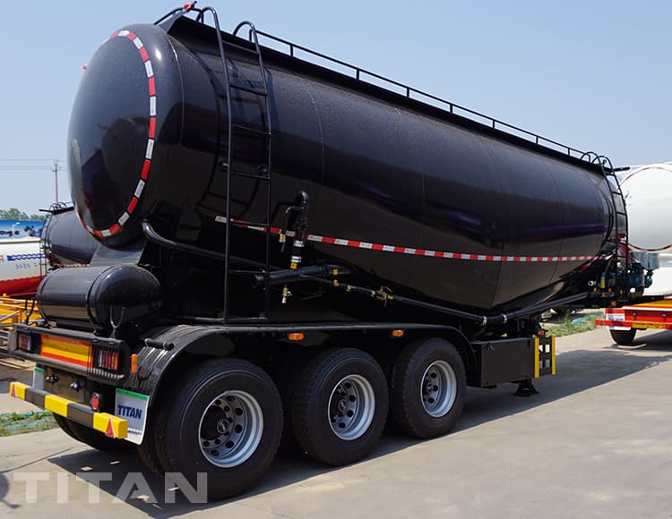 35CBM 3 Axle Cement Silo Trailer for Sale in Kenya 