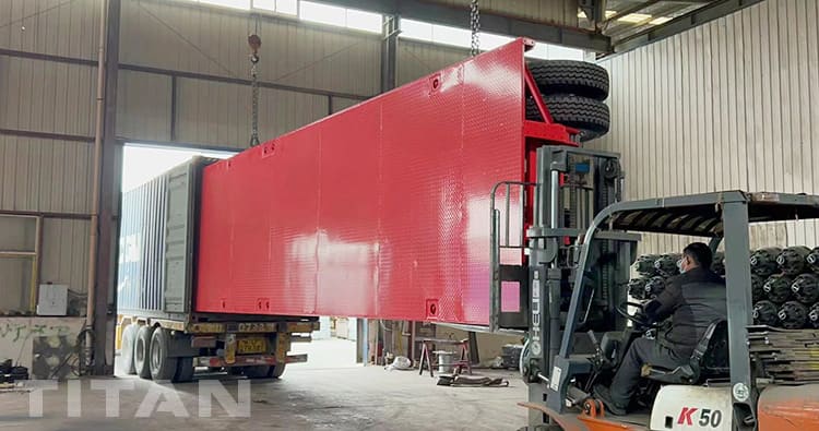 40Ft Tri Axle Flatbed Truck Trailer for Sale in Jamaica